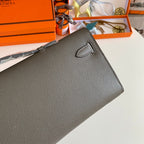 ケリーカット 31インチ ウッドブラウンカーフスキン シルバー金具