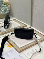 BOBBY EAST-WEST 21 BAG IN BLACK LAMBSKIN