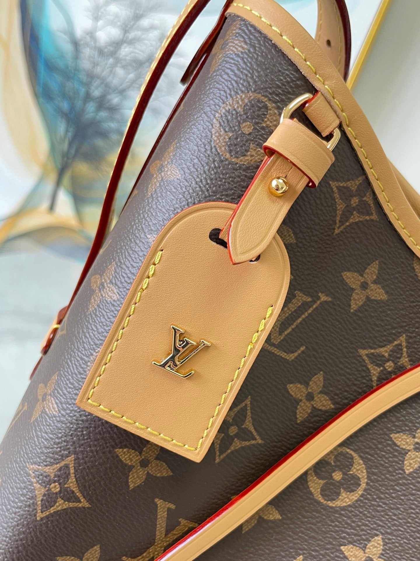 キャリーオール PM 29 ブラウンベージュ モノグラム キャンバス