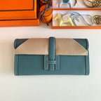 JIGE ELAN 29 エーゲブルーカーフスキンクラッチ