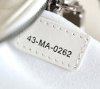 ミニ カロ バッグ 25 ホワイト ラムスキン