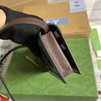 ブラウンカーフスキンとベージュキャンバスのミニ19オフィディアバッグ