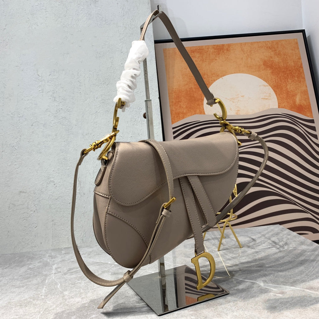 CDサドルバッグストラップ ウォームトープ グレインブラウンカーフスキン