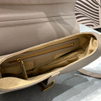 CDサドルバッグストラップ ウォームトープ グレインブラウンカーフスキン