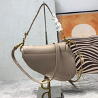 CDサドルバッグストラップ ウォームトープ グレインブラウンカーフスキン