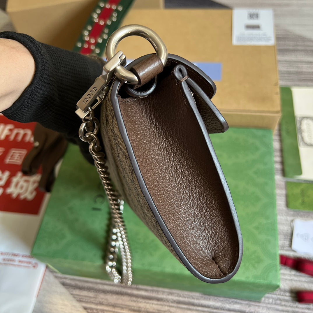 GGスプリームキャンバス製ディオニュソス 25 スモールバッグ