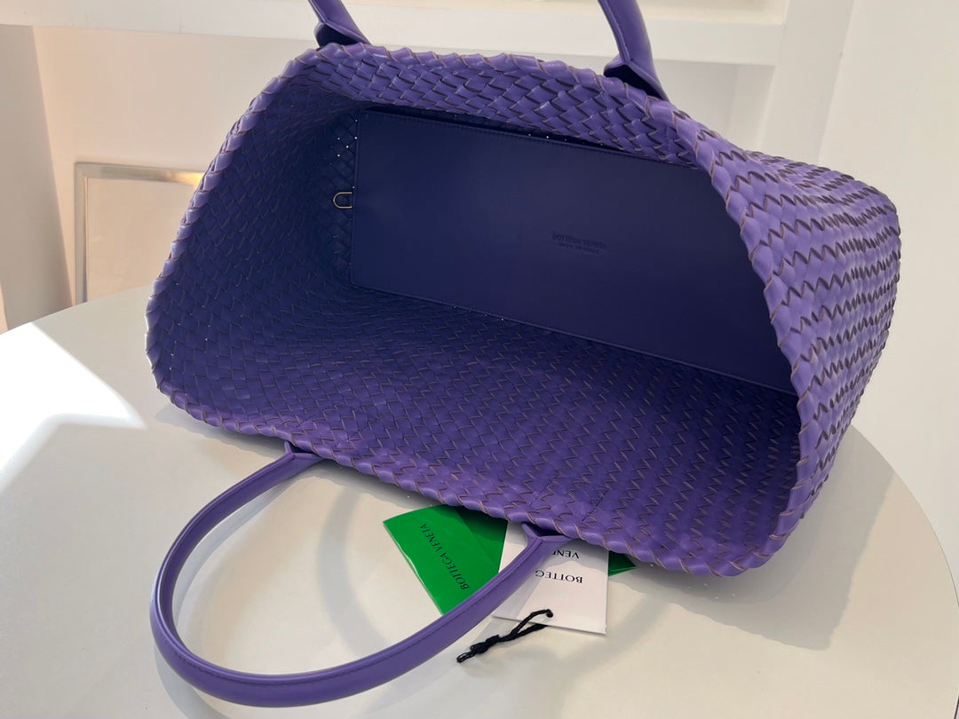 ラージ CABAT 51 モーブパープル ラムスキン