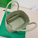 ラージキャバット 45cm ライトグリーンラムスキン Ghw 