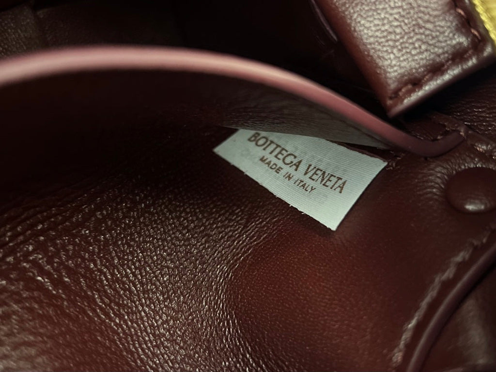 ブリックカセット28 ワインレッドカーフスキン