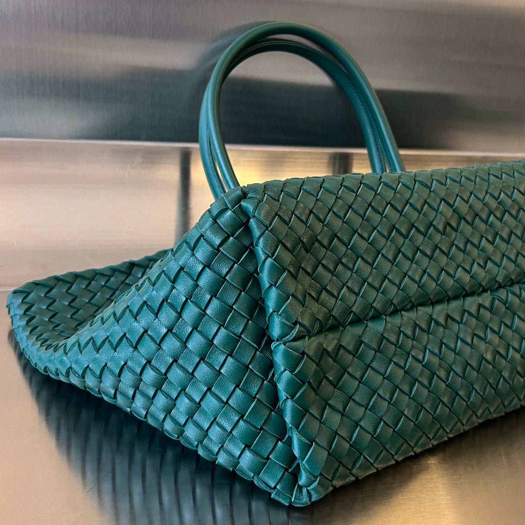 ラージ キャバット 51 KAITOKE グリーン ラムスキン