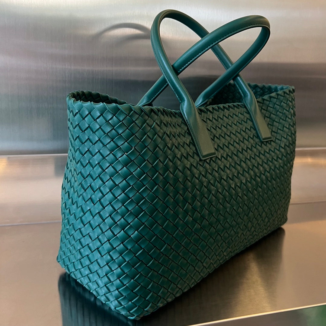 ラージ キャバット 51 KAITOKE グリーン ラムスキン