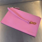 SMALL ARCO TOTE 30 IN WEWAK PINK LAMBSKIN