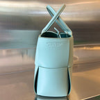 SMALL ARCO TOTE 30 IN MORNING GLORY LAMBSKIN