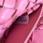 MINI CABAT 20 IN ROSE PINK LAMBSKIN