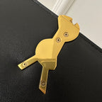 SOLFERINO HENGFENG 22 ブラック ラムスキン バッグ