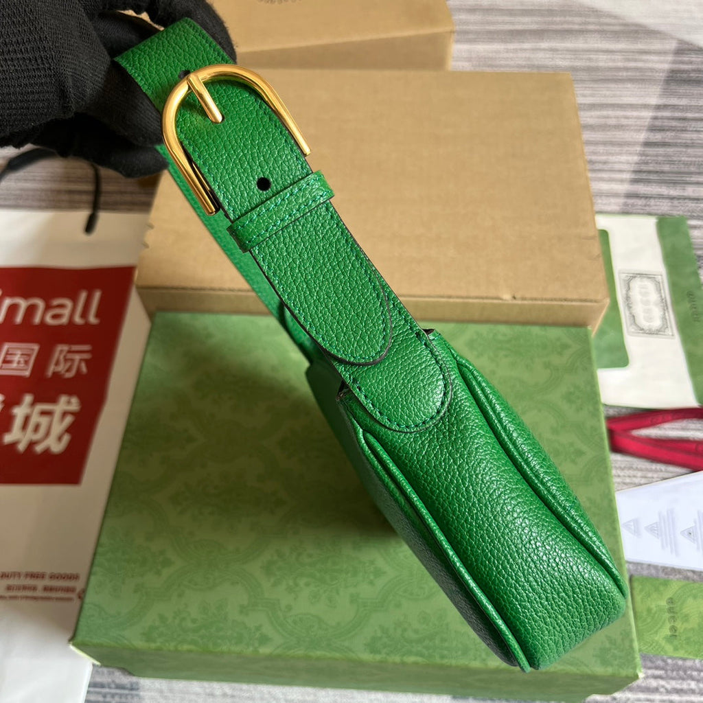 アフロディーテ ミニ 21 ショルダーバッグ（エメラルドグリーン カーフスキン）