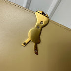 ソルフェリーノ 23 サッチェル イン ボックス ベージュ クリーム カーフスキン