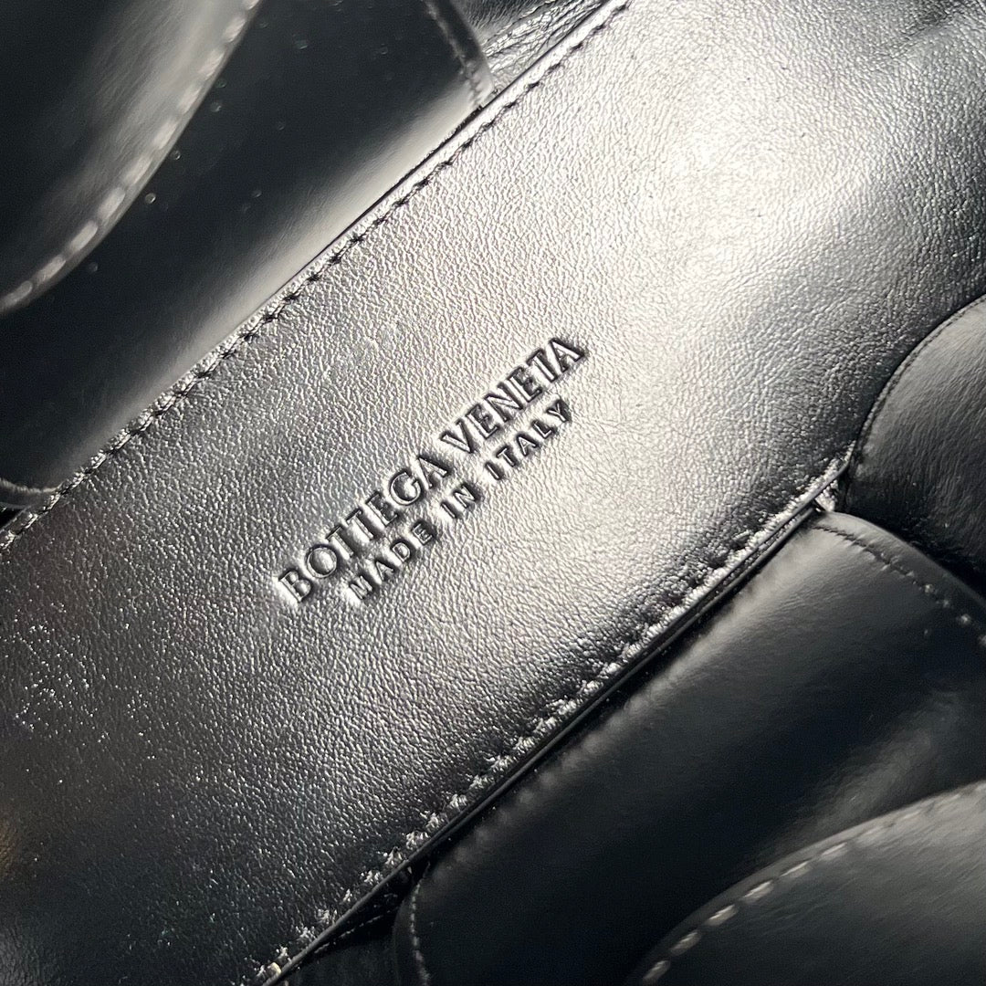 キャンディ アルコ トートバッグ 20 ブラック ソフトラムスキン