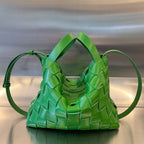 ミディアム 28 カセット ネオングリーン ラムスキン