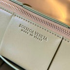 SMALL CYLINDER CASSETTE 21 IN TRAVERTINE CALFSKIN