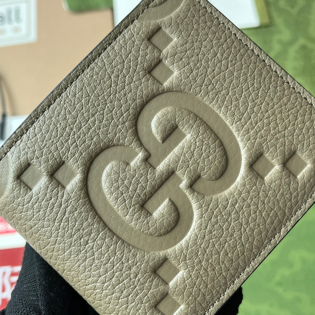 モスグリーンエンボスカーフスキンウォレット11