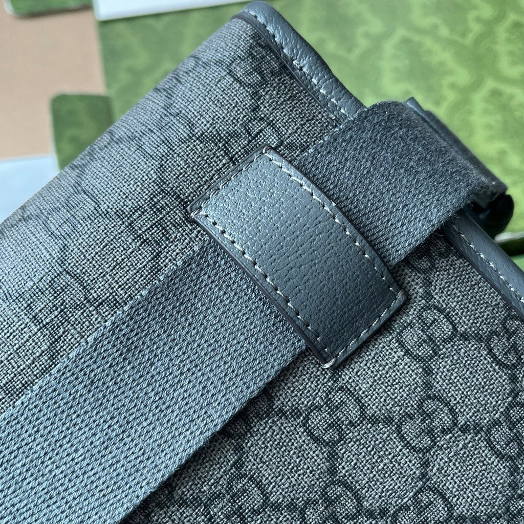 オフィディア ベルトバッグ 24インチ ダークグレー GGカーフスキン