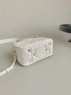 ミニ レディ 19 ホワイト ラムスキン