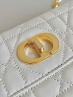 ミニチェーンバッグ 17 ホワイトカーフスキン