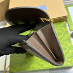 ブロンディ ショルダーバッグ 21 ベージュモノグラムキャンバスとダークブラウンカーフスキントリム、ゴールド金具