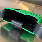 PHONE BAG 18 IN PARAKEET LAMBSKIN