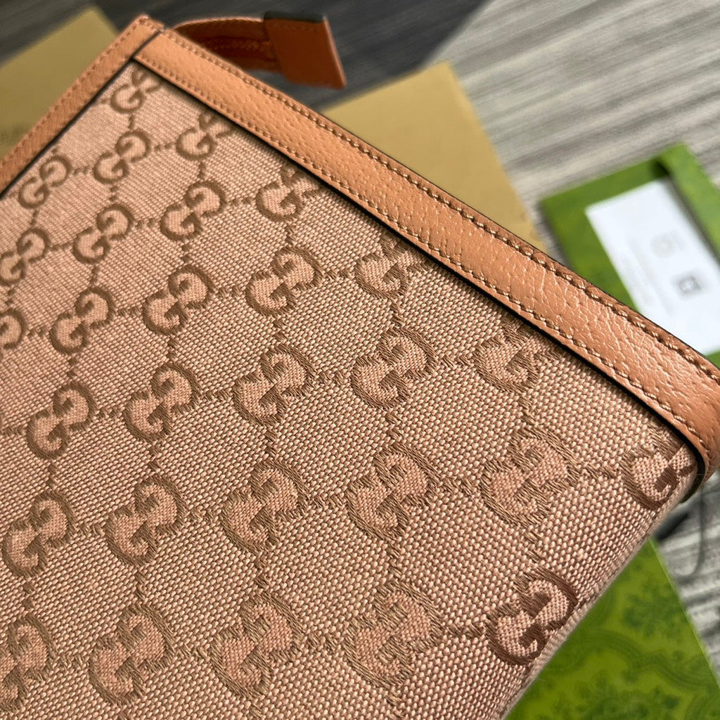 オフィディア GG 27 バッグ（ライトピンク キャンバス＆カーフスキン）