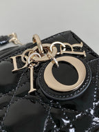 ミニ D-JOY バッグ 17 ブラック ラムスキン