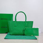 Large Cabat 45cm Green Lambskin Ghw