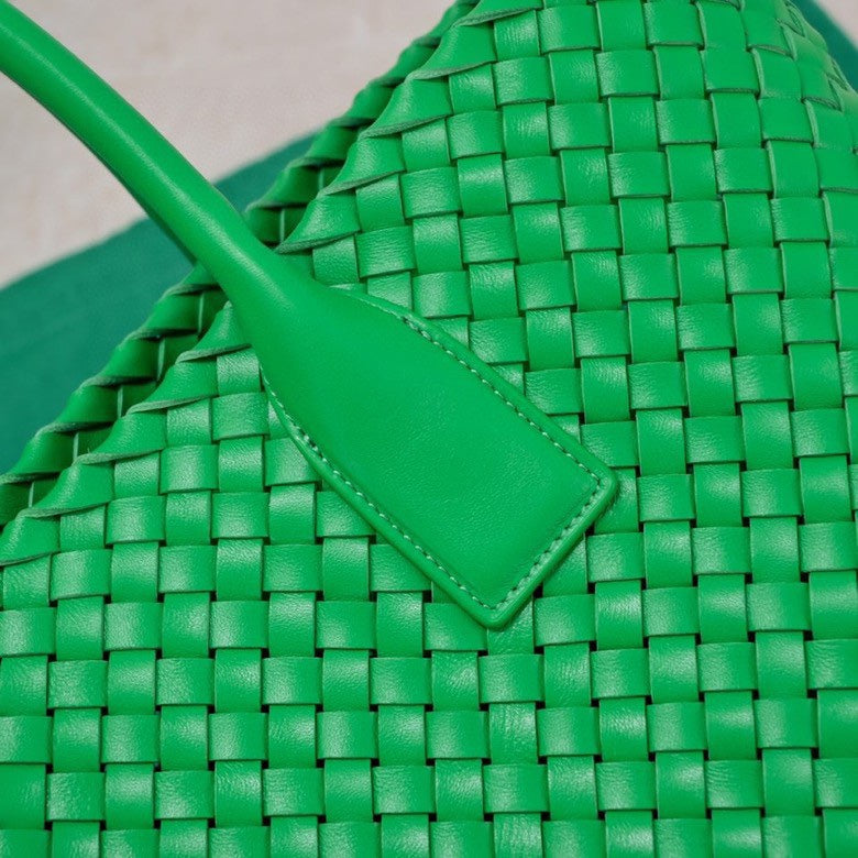 ラージ キャバット 45cm グリーン ラムスキン Ghw 