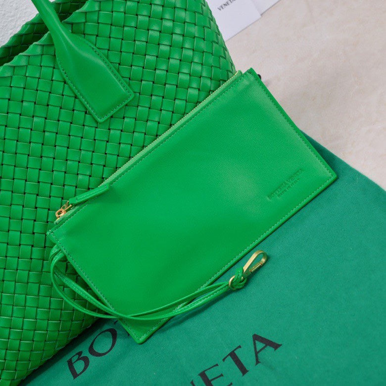 ラージ キャバット 45cm グリーン ラムスキン Ghw 