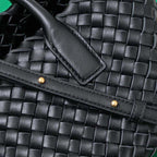 Mini Cabat 20cm Black Lambskin Ghw