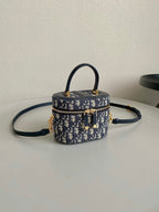 シグネチャー バニティ 16 ブルー オブリーク ジャカード