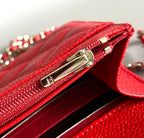 CC WOC 19 レッドキャビア シルバーハードウェア