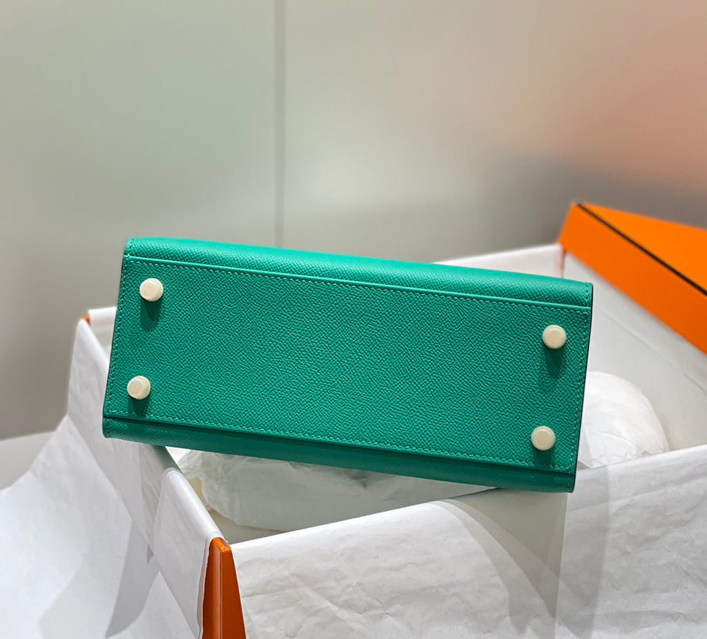 ケリー 25cm ヴェルティゴ エプソムカーフスキン ゴールド金具