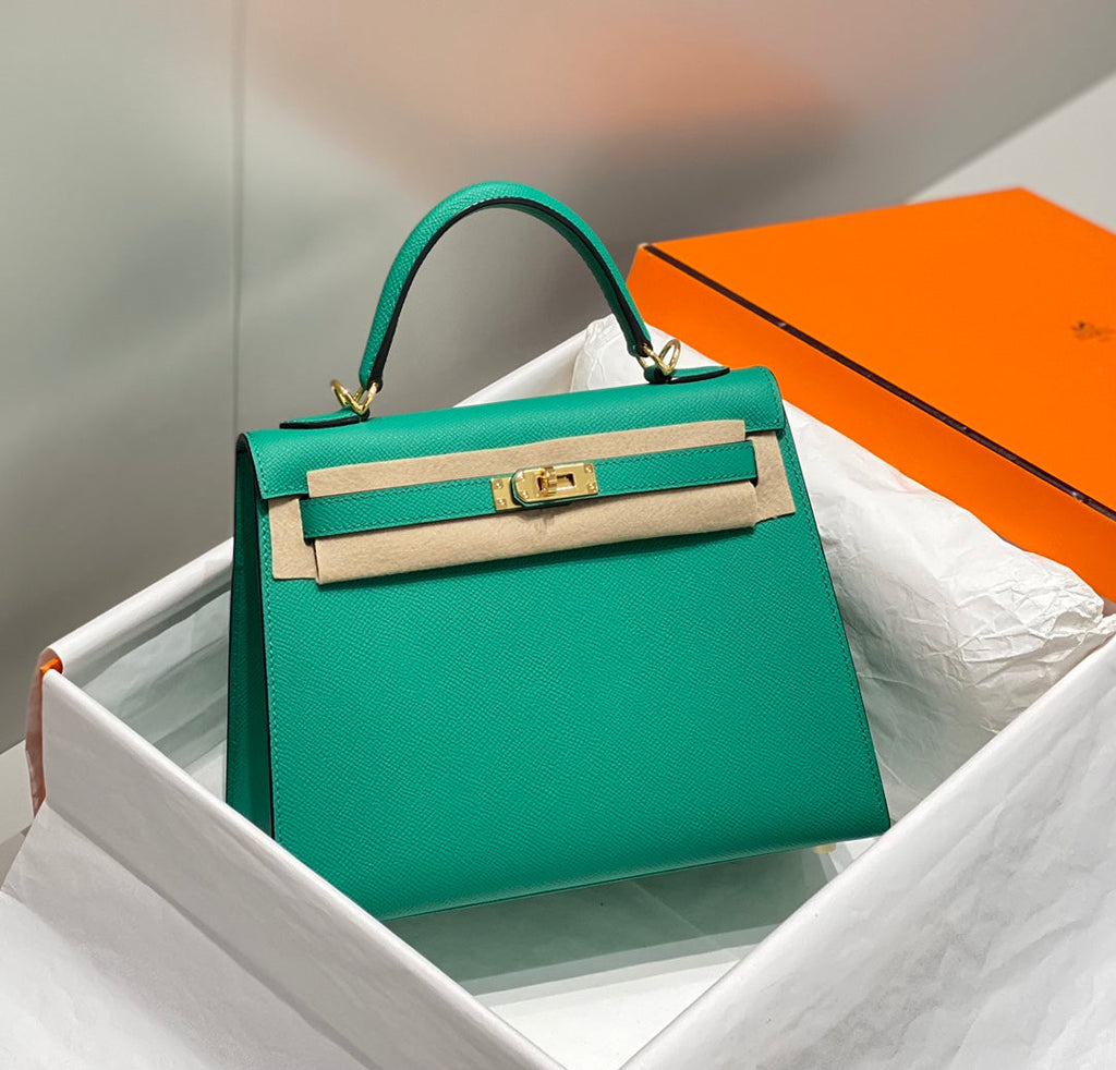 ケリー 25cm ヴェルティゴ エプソムカーフスキン ゴールド金具