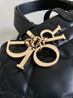 TOUJOURS 28 バッグ ブラック ラムスキン