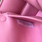 MINI CASSETTE 18 IN LIGHT PINK LAMBSKIN