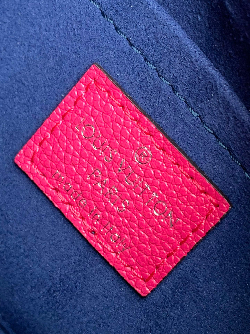 マレリーニ 19 ダークピンク エピ グレインレザー