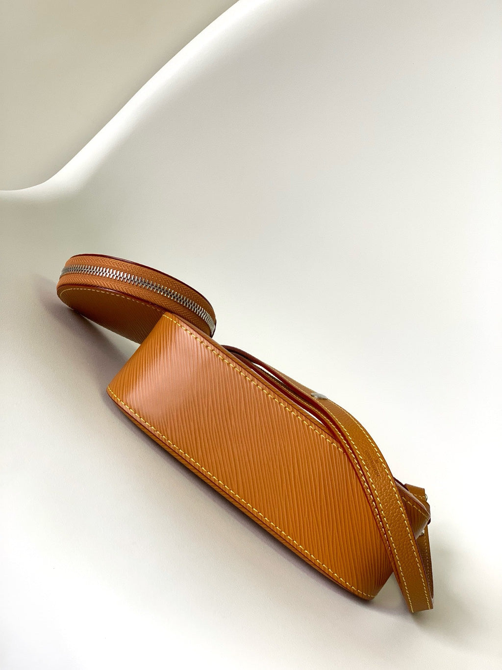 マレリーニ 19 ブラウン エピ グレインレザー