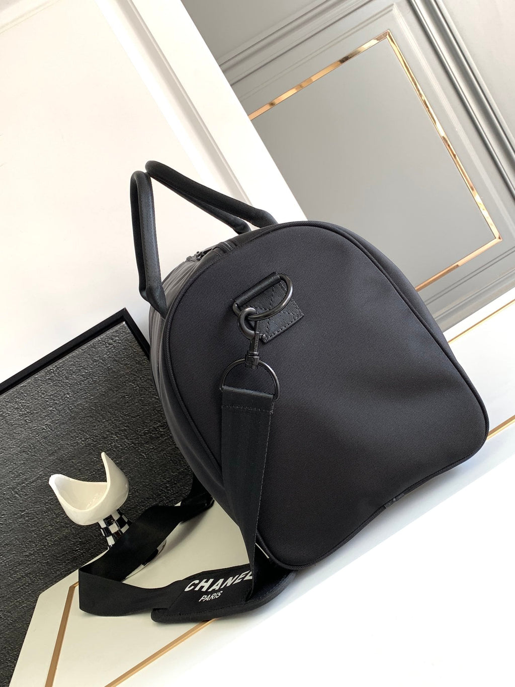 CC トラベルバッグ 45 ブラックキャンバス