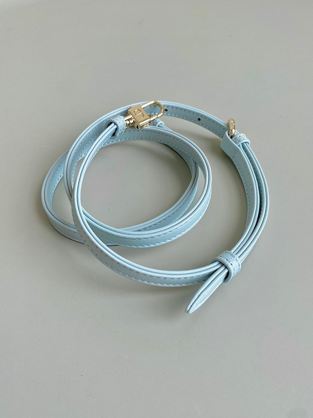 ミニD-JOYバッグ 17インチ ライトブルー ラムスキン