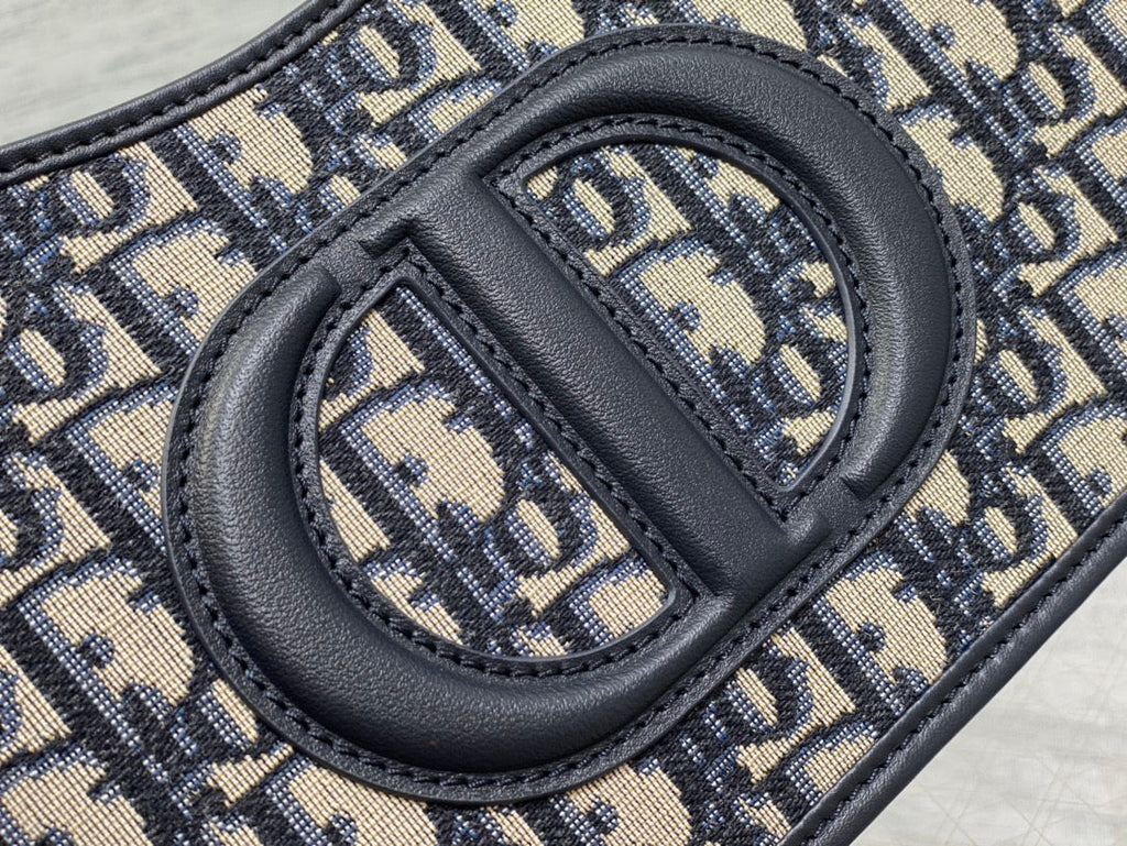 ホーボー シグネチャー 23 バッグ（ブラックベージュパターン ラムスキン）