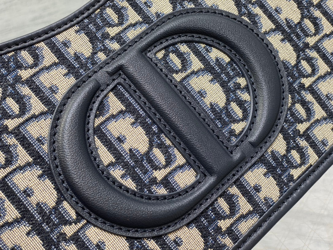 ホーボー シグネチャー 23 バッグ（ブラックベージュパターン ラムスキン）