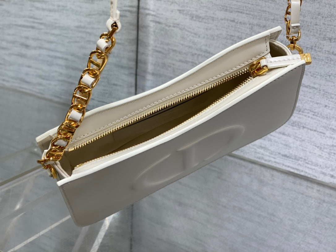 ホーボー シグネチャー 23 バッグ（ホワイト ラムスキン）