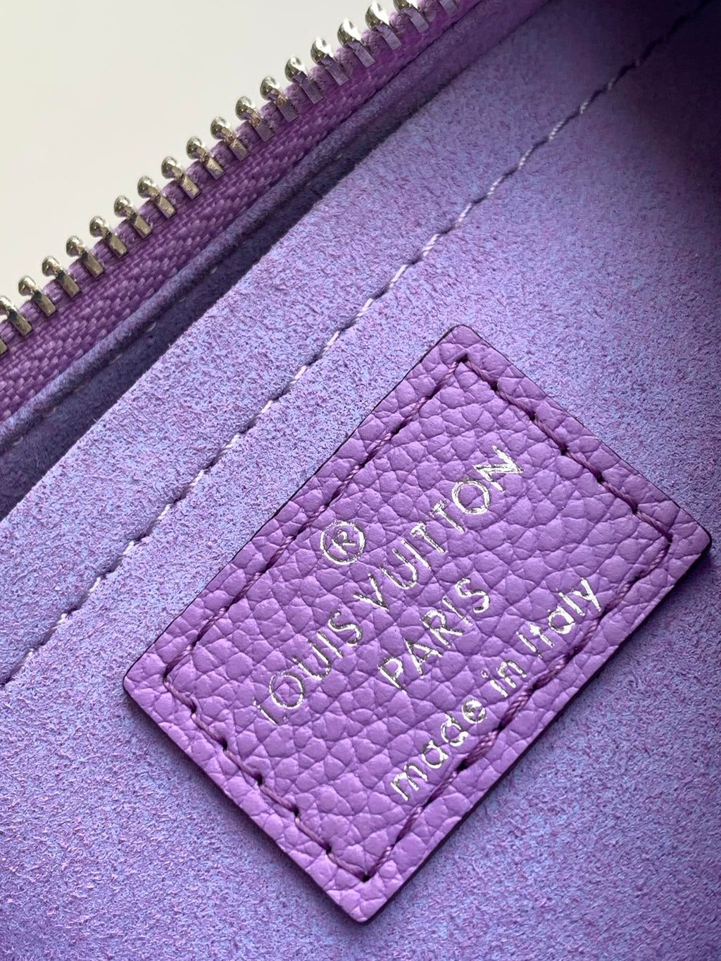 マレリーニ 19 パープル エピ グレインレザー